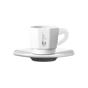 Bialetti šoljica za kafu oktagonalna bela