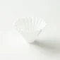 Origami driper za filter kafu keramički beli