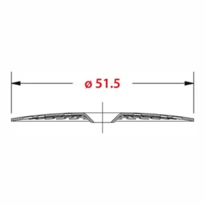 IMS tuš sito - CI200IM shower screen 51.50 grafički prikaz