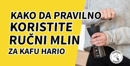 Kako da pravilno koristite rucni mlin za kafu Hario blog Ucionica kafe naslovna