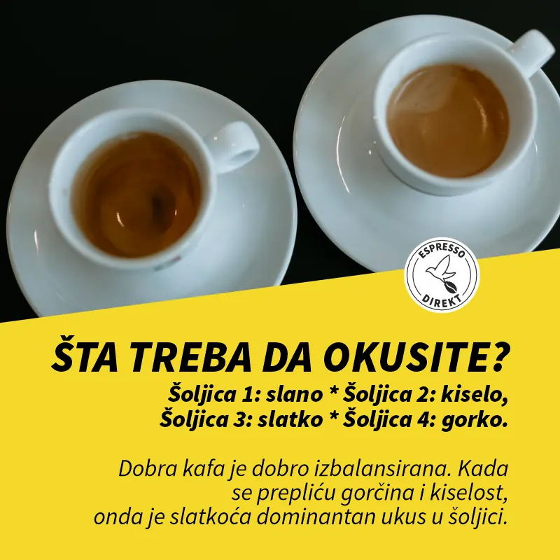 Sta treba da okusite u soljici espressa