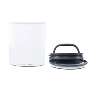 Airscape Kilo White posuda za čuvanje kafe dva poklopca